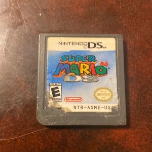 Nintendo DS.                  Super Mario DS  $50